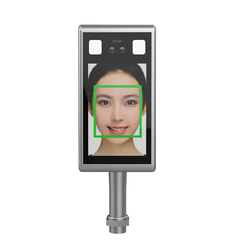 Dispositivo de reconocimiento de movimiento Facial, dispositivo con Android, 7 pulgadas, 10.000 de capacidad, funciona con giradiscos para Control de acceso