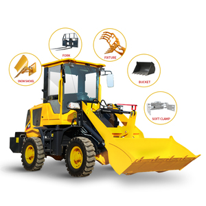 Shanding Brand Mini Frontend Wheel Grapple Loader Articulated Wheeling Snow Plow Loader Multi <strong>Function</strong> Small Electric Loader - Product Image 1