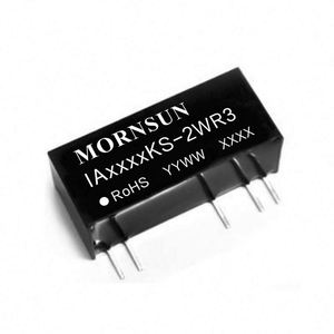 Convertidor de potencia, entrada fija, 5VDC, 1W, salida DUAL, convertidor de CC de 15V, 1W, 1W - Product Image 2