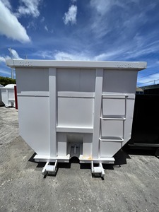 30码滚装集装箱定制跳绳拖车矩形建筑垃圾处理集装箱 - Product Image 5