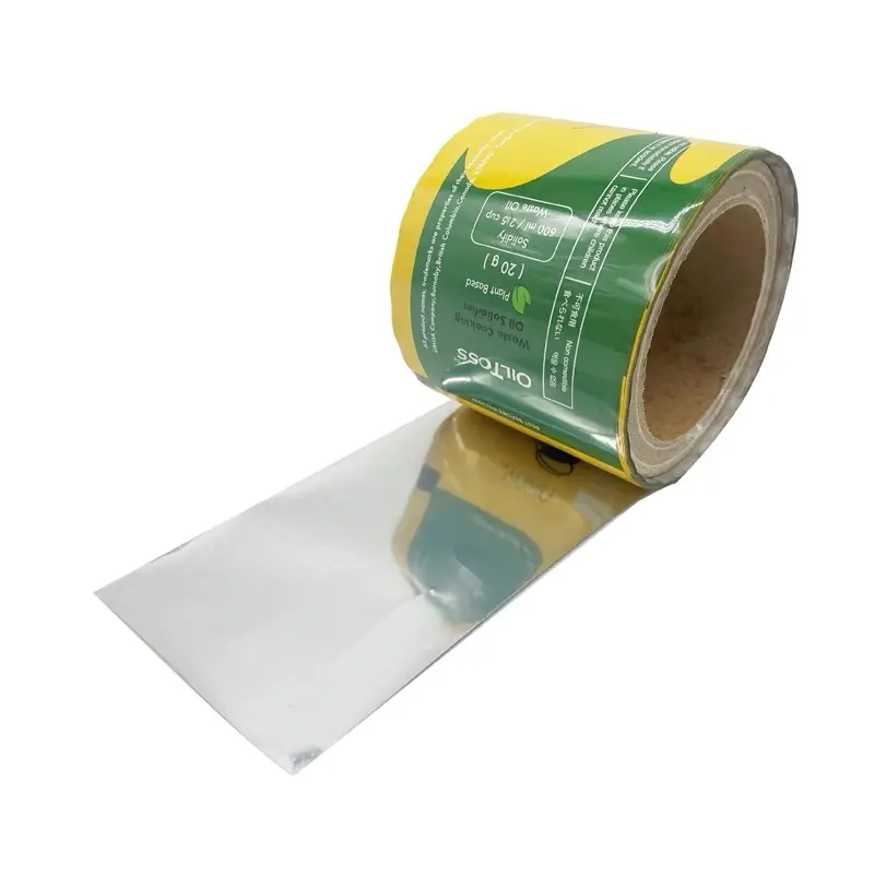 Custom Printed Flexible Auto Pack Roll Film Roll Stock Film Stickpack For Potato Chips Laminated Plastic Snack Packaging Film