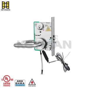 KEYMAN yangın anma DC12V elektromanyetik başarısız güvenli başarısız güvenli paslanmaz çelik emniyet sürgü elektrikli Solenoid gömme kilit - Product Image 1