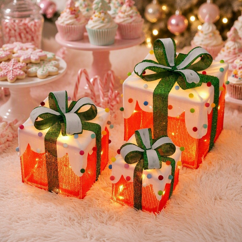 Ice Cream Christmas Gift Box