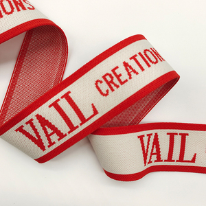 Banda elástica de LICRA tejida personalizada Correas de poliéster/nailon de punto personalizadas Tamaño y diseño personalizados disponibles - Product Image 4