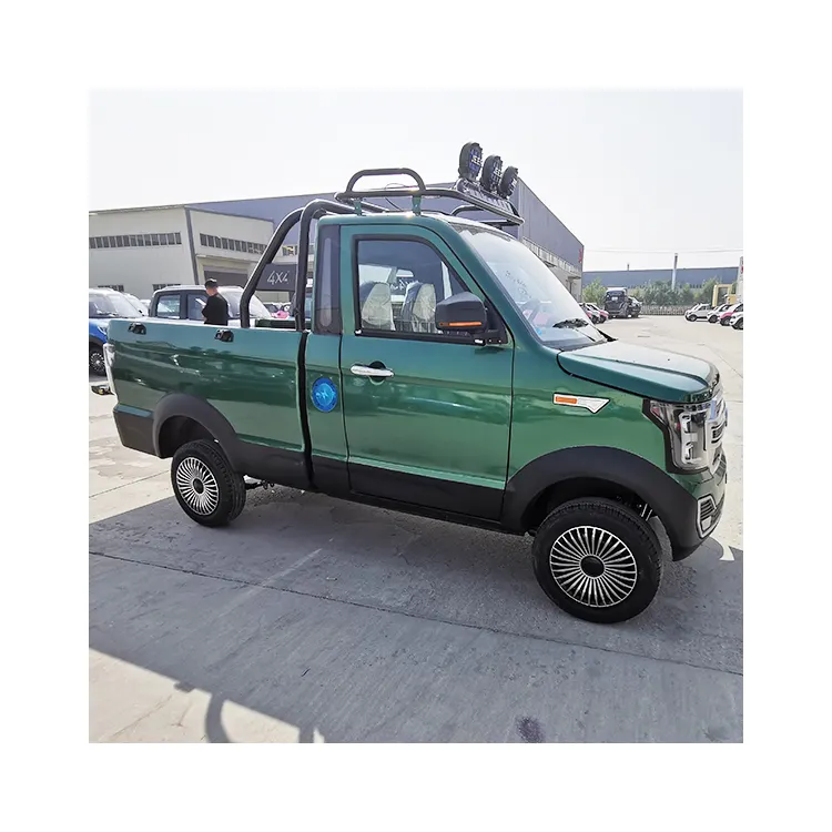 New Style 2 Seat Mini Pick Up 4x4 Electric Car Truck