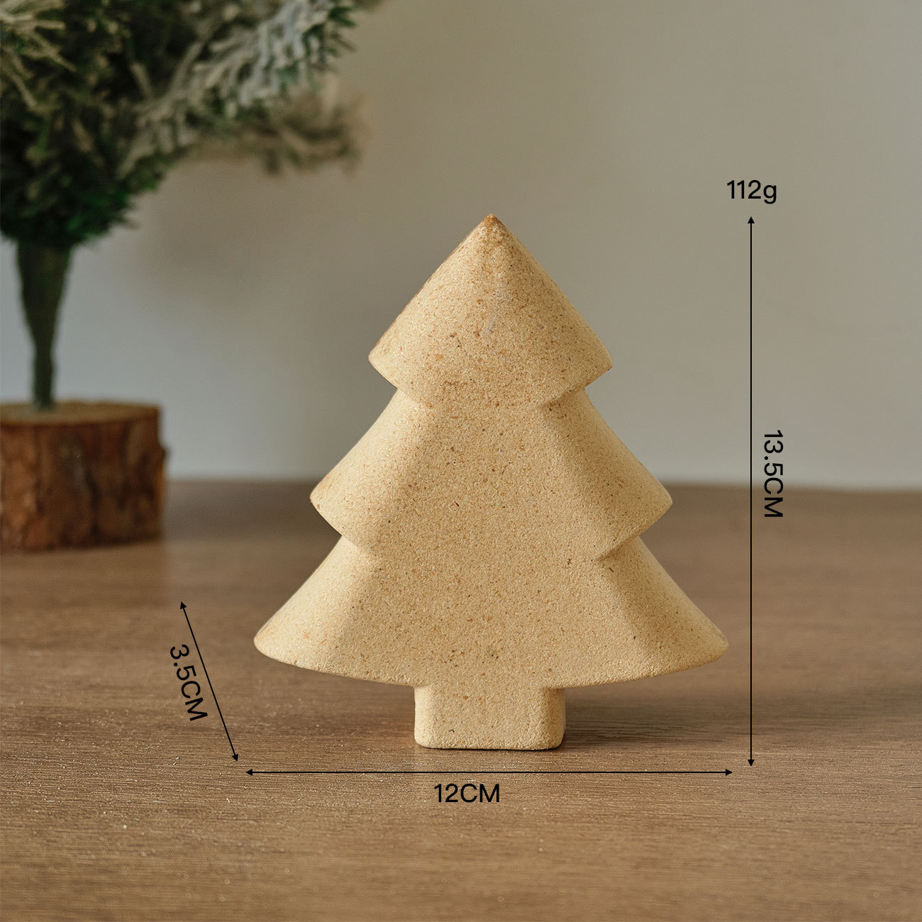 Small flat Christmas tree blank