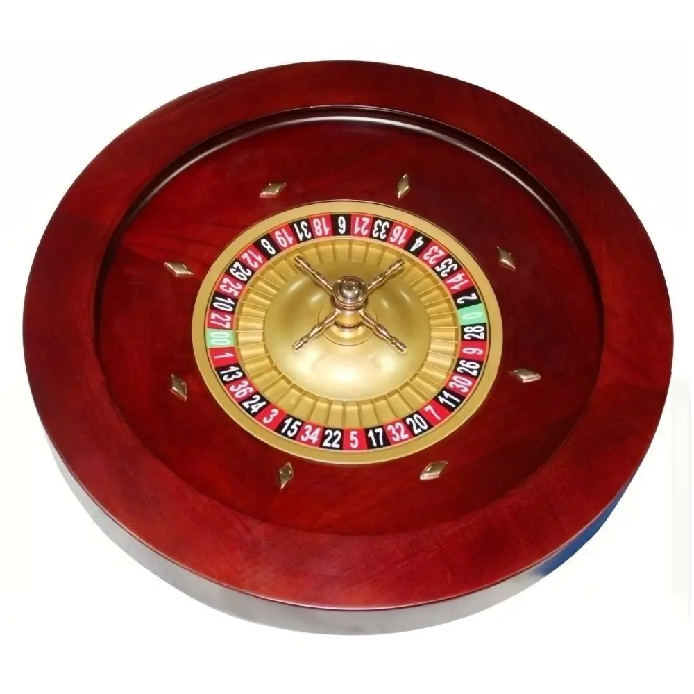 Roulette en bois professionnel de luxe, 18 pouces de diamètre, pour adultes, jeu de table, nouvelle collection