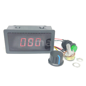 6V 12V 24V 5A PWM DC Controller di velocità del motore CCM5D Display digitale LED regolatore di velocità del regolatore del motore - Product Image 1