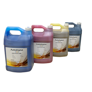 高品质柯尼卡512 42/14 pl溶剂墨水，适用于Allwin/Myjet打印机/Flora - Product Image 1