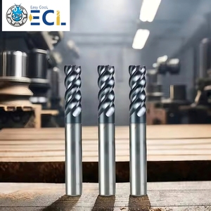 ECL高速硬质合金铣刀数控刳刨机钻头4槽u型不锈钢/铸铁凹槽刀具来样定做 - Product Image 4