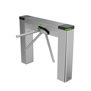 Hik Card Face QR Code Access Control Flap barriera treppiede tornello DS-K3G501BX con telecomando Keyfob - Product Image 1