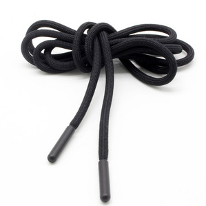 Cordón de cordón plano multicolor, cuerdas personalizadas con extremo de plástico para capucha/zapatos/ropa - Product Image 4
