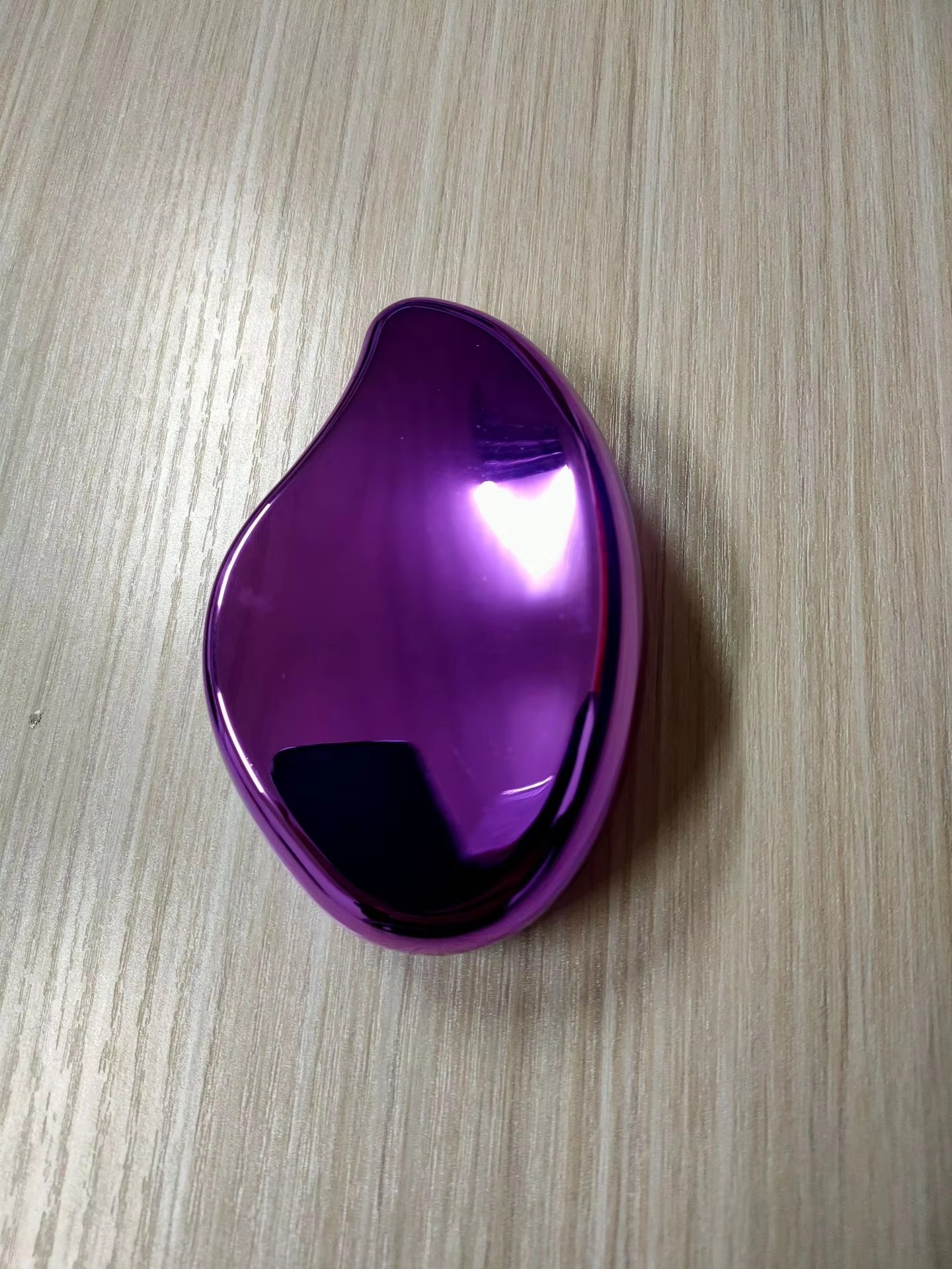 Purple electroplated shell