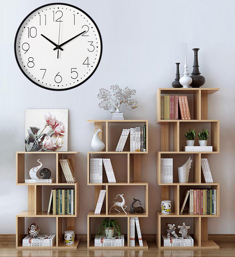 3d home decoration decorative modern plastic creative nordic wall clock simple