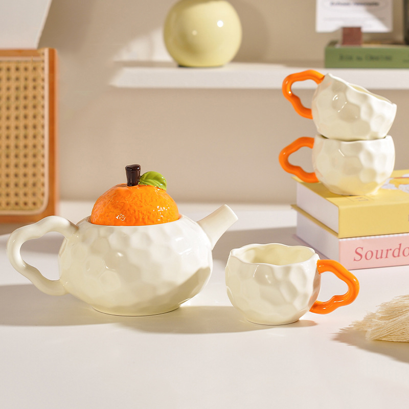Tetera Orange-One con 4 tazas