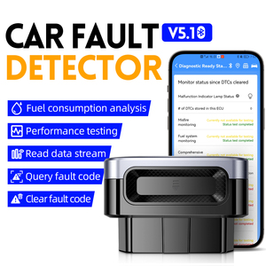 FNIRSIFD10車OBD2スキャナーコードリーダークリアエラーOBD診断ツールIOSAndroid BluetoothV5.1チェックエンジンライトカー修理 - Product Image 2
