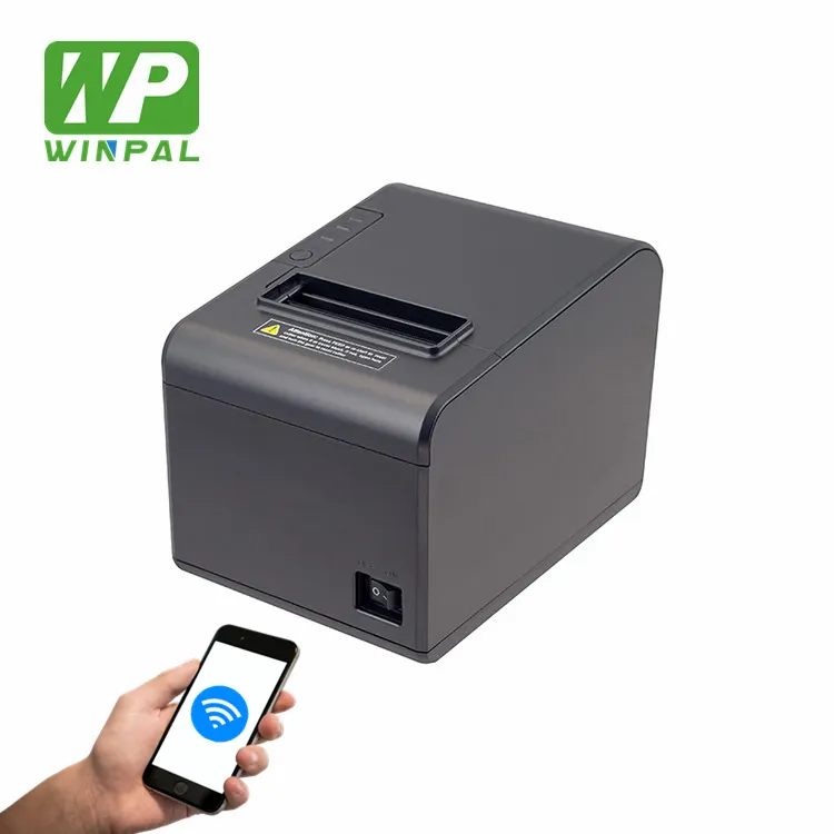 WINPAL WP230 80มม. Pos เครื่องพิมพ์ใบเสร็จความร้อนสนับสนุน NV โลโก้ดาวน์โหลดและพิมพ์ด้วยฟังก์ชั่นปลุก