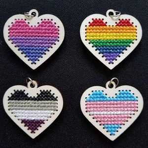 Tự làm laser cắt nhà gỗ hình chữ thập khâu cho trẻ em Quà tặng - Product Image 5