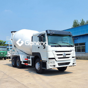 Beton ciment malaxeur camion d'occasion Prix 8m3 9m3 10m3 tại Trung Quốc xe tải trộn bê tông xi măng HOWO - Product Image 4