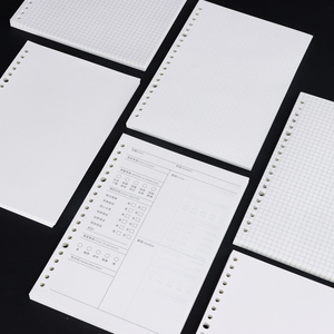 Recarga de cuaderno de página interior B5 personalizada, carpeta en espiral, insertos interiores, planificador de hojas sueltas, papeles diarios - Product Image 2