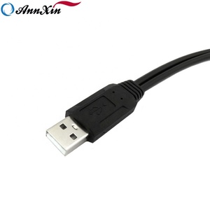 高品质 USB 2.0 Type A 男对男双微型 USB Y 拆分器充电数据线 - Product Image 6