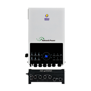 Tipo de inversor de cadena de inversor de CA solar híbrido de 11kw con potencia de matriz fotovoltaica máxima de 11000W y voltaje de salida de 230VAC