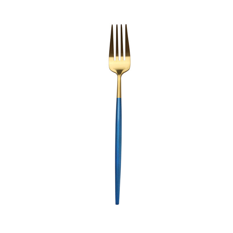 Tenedor de cena-azul