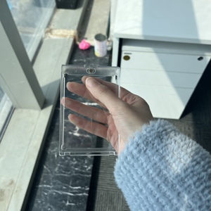 卸売りクリア35pt磁気ワンタッチカードホルダー標準サイズカードマグネットトップローダーUV保護付き - Product Image 3