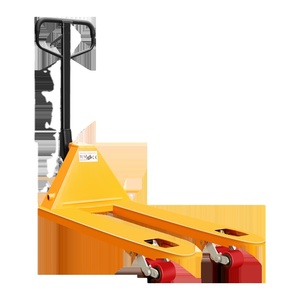 Camión de carga y descarga hidráulico de paletas con conductor de Manejo de paletas manual reforzado con venta directa de fábrica de tres ruedas - Product Image 3