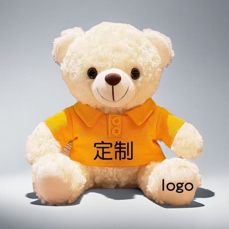 polo jaune-ours blanc