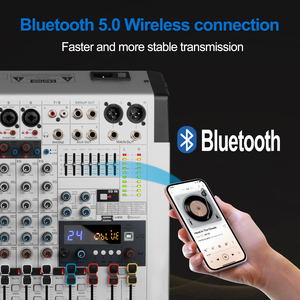 Biner AG8 Professional <strong>Audio</strong> <strong>Interface</strong> <strong>8</strong> Channels USB Digital <strong>Audio</strong> Mixer DJ Controller/<strong>Audio</strong> Console Mixer - Product Image 3