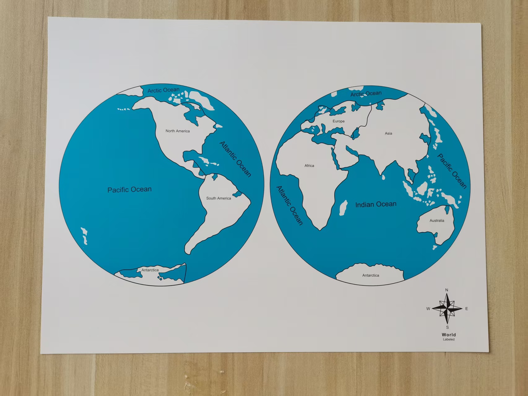 World Control Map: Labeled