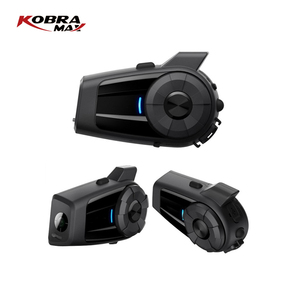 Casco de motocicleta con auriculares de diente azul, cámara deportiva, grabadora de conducción, intercomunicador, grabadora de conducción - Product Image 1