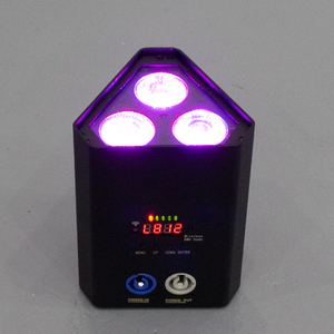 <span class=keywords><strong>3x18w</strong></span> Mini upwireless kablosuz akülü Wedding + uv app kontrol pil <span class=keywords><strong>Led</strong></span> Par düğün DJ parti için Can