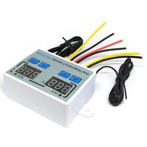 Dual Digital <strong>Temperature</strong> <strong>Controller</strong> Incubator 10A Heating Thermostat Output Control Switch Cooling 110V 12V 220V - Product Image 2