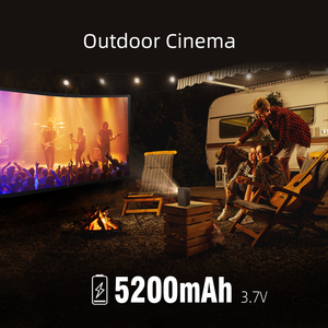 P20 4K 1080P Mini portátil Pico Smart Android Wifi sin pantalla TV láser LED, proyector DLP para teléfono móvil Smartphone - Product Image 6