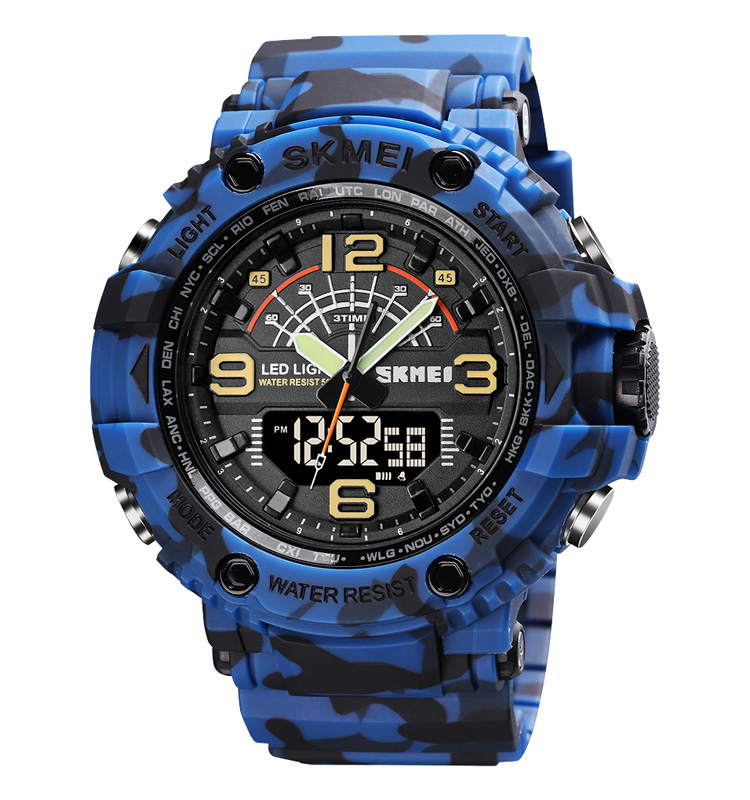Blue camo