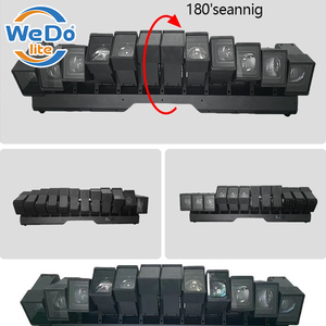 12 * 60w קרן הנעה בר אור שלב תאורה 12 x60w קרן אור ראש הזז