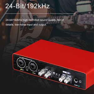 <strong>USB</strong> Audio Sound <strong>Cards</strong> &amp; MixersAudio Interface for Recording Streaming and Podcasting - Product Image 4