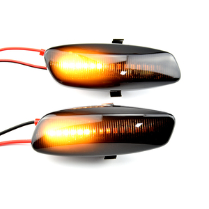 Citroen için C3 dinamik araba yan işaretleyici için Peugeot 207 308 408 3008 RCZ sıralı LED dönüş sinyali göstergesi flaşör işık - Product Image 3