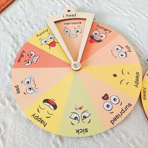 Çocuk duygu yönetimi için çok fonksiyonlu duygular tekerlek Unisex eğitici oyuncak ailelerde hayal gücünü ilham - Product Image 2