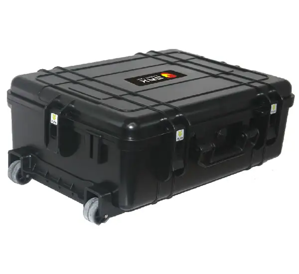 Caja de Herramientas EPC021B de plástico duro ABS para dj, caja de equipo de plástico duro para exteriores