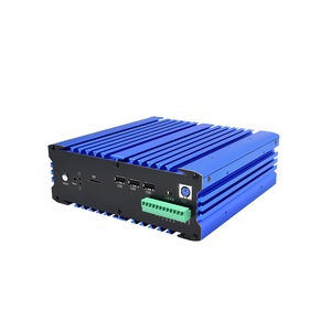 Mini PC industrial 8 Lan Port PC Computadora de control industrial DDR4 mini pc Dual Core Computadora industrial integrada sin ventilador - Product Image 5