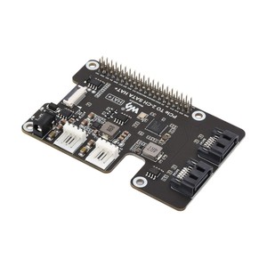 Адаптер PCIe to 2-Ch SATA для Raspberry Pi 5, поддерживает протокол жесткого диска SATA, двухсторонние светодиодные индикаторы и EEPROM - Product Image 4