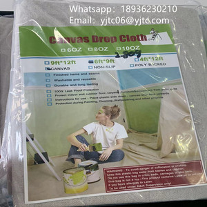 20' X 30' Factory <strong>Price</strong> Manufacturer Feet <strong>Cloth</strong> Cover Back Drop Canvas Drop <strong>Cloth</strong> Drop Ship Clothing Dust Sheet - Product Image 6