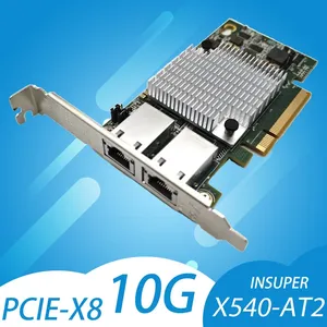 10GダブルポートイーサネットカードX540-T2 PCIE-X8 X16NeTwork拡張アダプターSynologyNASおよびその他のカスタマイズをサポート - Product Image 2