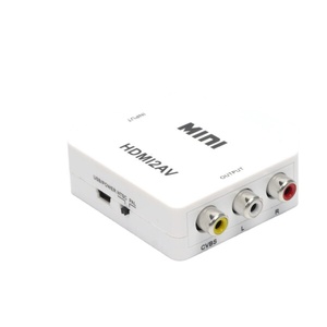 Convertidor Mini HDMI a AV RCA de alta calidad Convertidor 1080p HDMI a 3RCA - Product Image 2