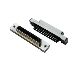 SCSI 50p SCSI 50p MDR nữ Breakout Hội Đồng Quản trị với cáp SCSI-50P thiết bị đầu cuối khối mô-đun bộ chuyển đổi kết nối C45 Din Rail gắn - Product Image 3