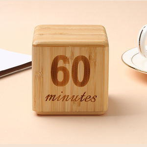 Wooden Cube <strong>Timer</strong> Adjustable Gravity Sensor 5 10 20 30 Minutes <strong>Countdown</strong> <strong>Timer</strong> <strong>Digital</strong> Kitchen <strong>Timer</strong> For Cooking Fun Flip Timing - Product Image 3