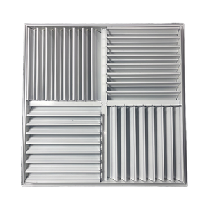 HVAC Systems Multi direktion ales quadratisches Aluminium-Luftverteiler-Decken register und Kühlergrill-Diffusor - Product Image 3
